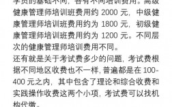 健康管理師報名費多錢