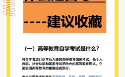 自考是什么意思