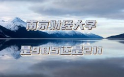 南財是211還是985
