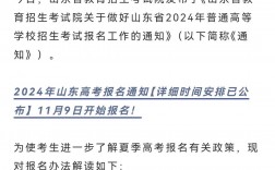 山東教育考試院官網入口