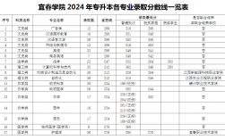 宜春學院分數線