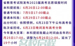 四川高考志愿填報時間(高考多久開始填志愿)