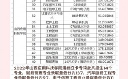 2024年山西應(yīng)用科技學(xué)院分?jǐn)?shù)線