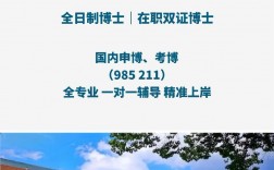 在職博士雙證的院校(國內最好考的在職博士)