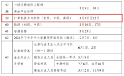 2024年下半年海南計算機軟考準考證打印入口+時間+流程