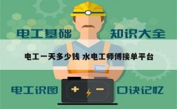 電工一天多少錢 水電工師傅接單平臺