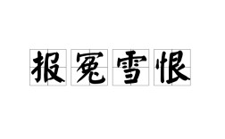 報讎雪恨的意思_釋義_出處
