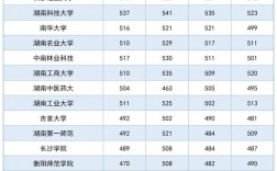 湖南二本錄取分數線2024