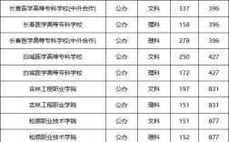 2024年吉林?？茖W(xué)校排名及分?jǐn)?shù)線