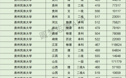2024年貴州民族大學藝術類錄取分數線