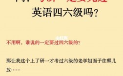 考研必須要過英語六級嗎