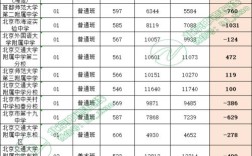 去年小升初錄取分數線