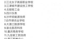 重慶公辦職業學校排名如何？哪些學校值得關注？