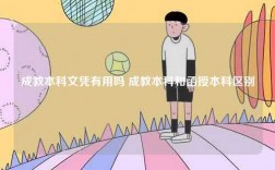 成教本科文憑有用嗎 成教本科和函授本科區別