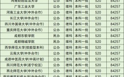 一本大學錄取分數線(500分左右的一本大學有哪些)