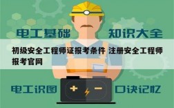 初級(jí)安全工程師證報(bào)考條件 注冊(cè)安全工程師報(bào)考官網(wǎng)