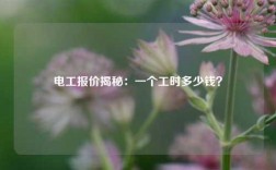 電工報價揭秘：一個工時多少錢？