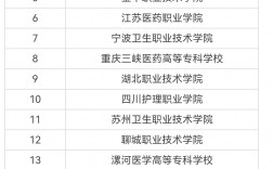 2024年全國護理專業學校排名