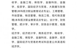 大數據與會計專升本考什么