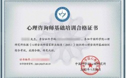 心理咨詢師證(中科院認可的心理咨詢培訓機構)