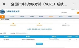 浙江計(jì)算機(jī)二級(jí)成績(jī)查詢(xún)
