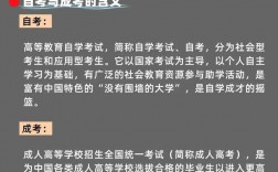 成人高考和成人自考的區別在于哪里