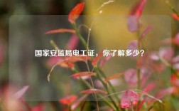 國家安監局電工證，你了解多少？
