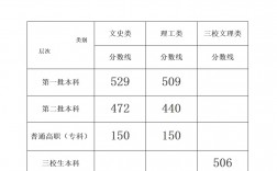今年分數線(高考錄取分數線一覽表)