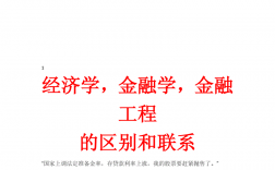 經濟學與金融學的區別和聯系(學經濟的找什么工作)