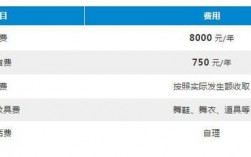 北舞附中學費一年多少錢
