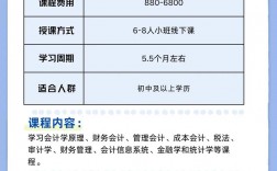 報名會計培訓班學費多少
