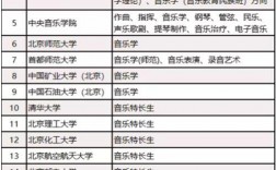 音樂藝考生可以考哪些大學
