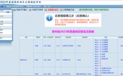 貴州省普通高校招生志愿填報(bào)系統(tǒng)