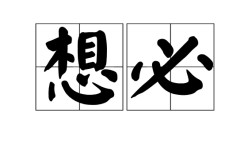 想必是什么意思