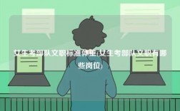 女生考部隊文職標準體重(女生考部隊文職有哪些崗位)