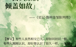 白頭如新是什么意思_近義詞_來源
