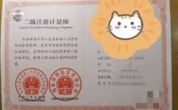二級計量師證有什么用