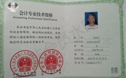 初級會計從業資格證
