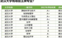 2024年武漢大學專業排名一覽表