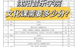 2024沈陽音樂學院分數線