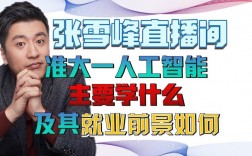 張雪峰談人工智能專業(張雪峰最看好的三個專業)