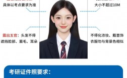 考研照片要求2024幾寸