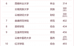 2024年大理大學排名全國第幾
