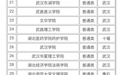 武漢公辦二本大學