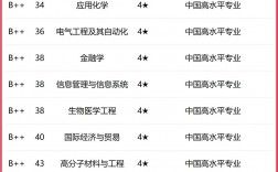上海大學專業評級