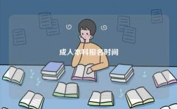 成人本科報名時間