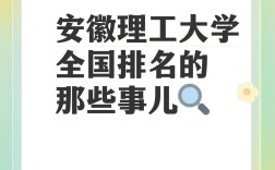 2024年安徽理工大學(xué)全國(guó)排名