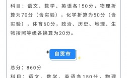 四川中考分?jǐn)?shù)總分