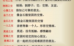 情誼契合親如兄弟的朋友是什么之交