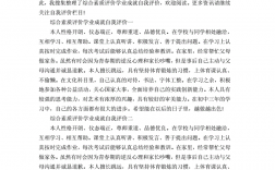 學業水平綜合素質評價怎么寫